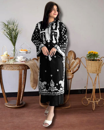 Bareeze Embroidered Lawn Winter 2 Piece Dress - J0880 002