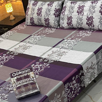 alkaram 3pc Printed Bedsheet [0001]