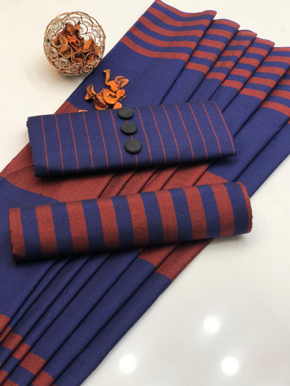 3pc Multani Susi Khaadi Blue