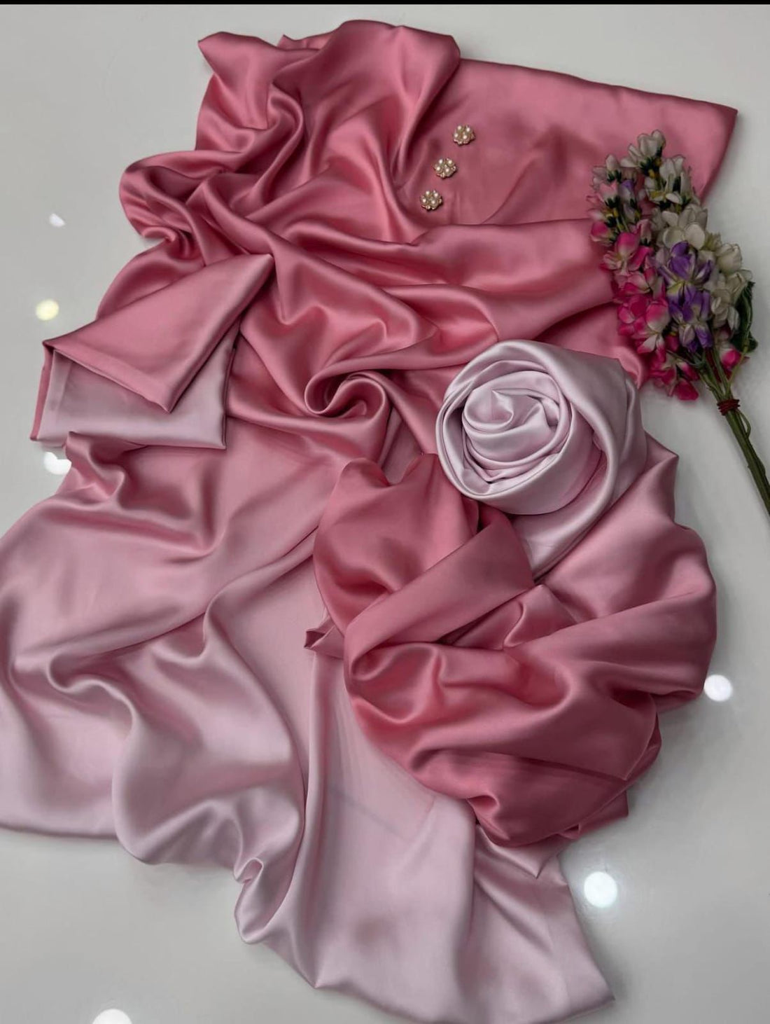 Shamoze Silk – Digital Bloom 3pc Unstitched Suit